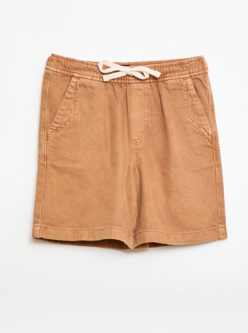 Bermuda de sarga - Kiabi