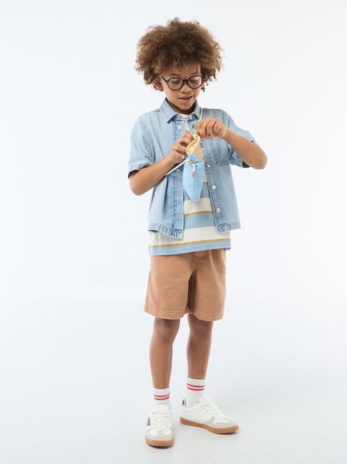 Bermuda de sarga - Kiabi