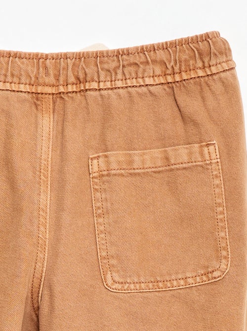 Bermuda de sarga - Kiabi