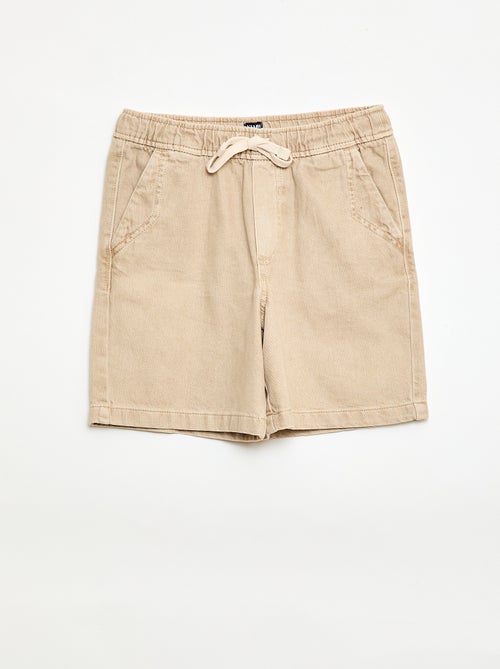 Bermuda de sarga - Kiabi