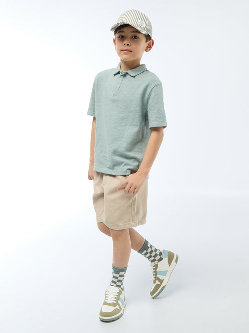 Bermuda de sarga - Kiabi