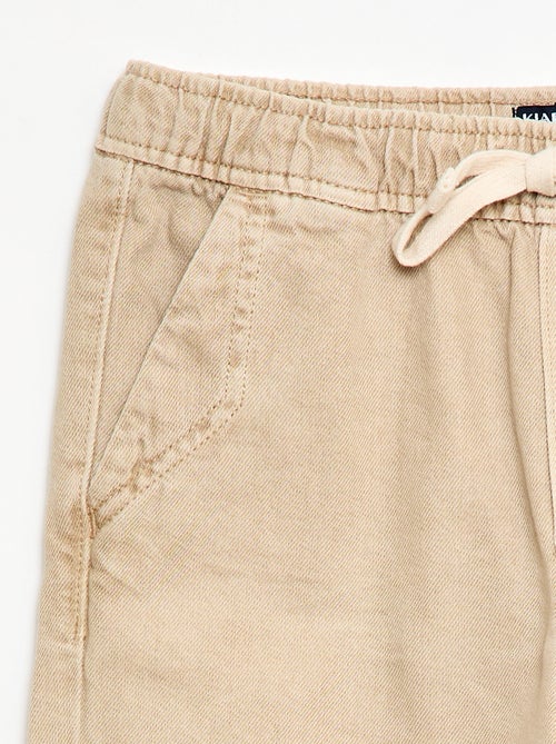 Bermuda de sarga - Kiabi