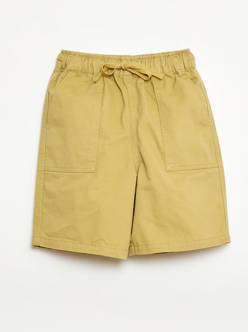 Bermuda de sarga - Kiabi