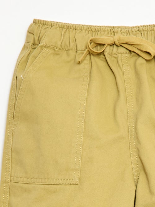 Bermuda de sarga - Kiabi