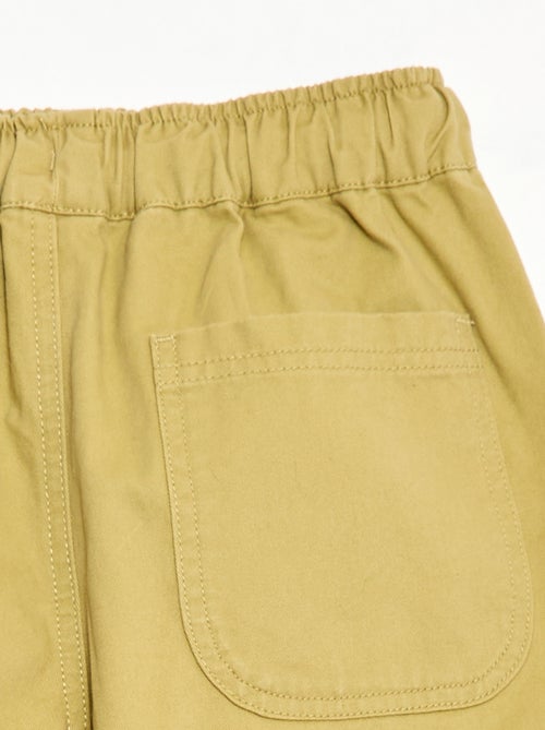 Bermuda de sarga - Kiabi