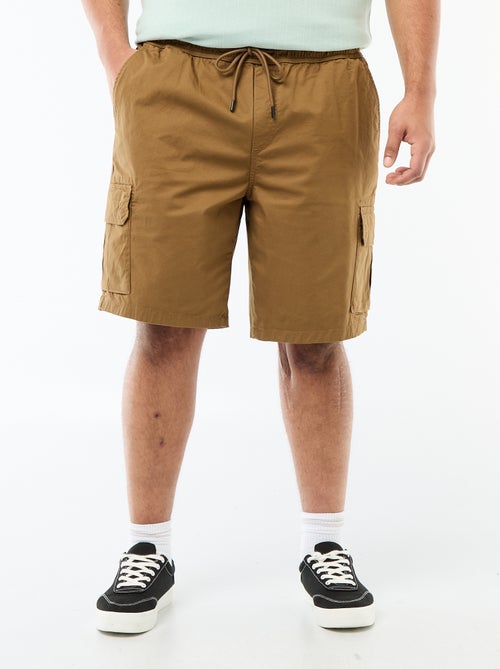 Bermuda de sarga multibolsillos - Kiabi