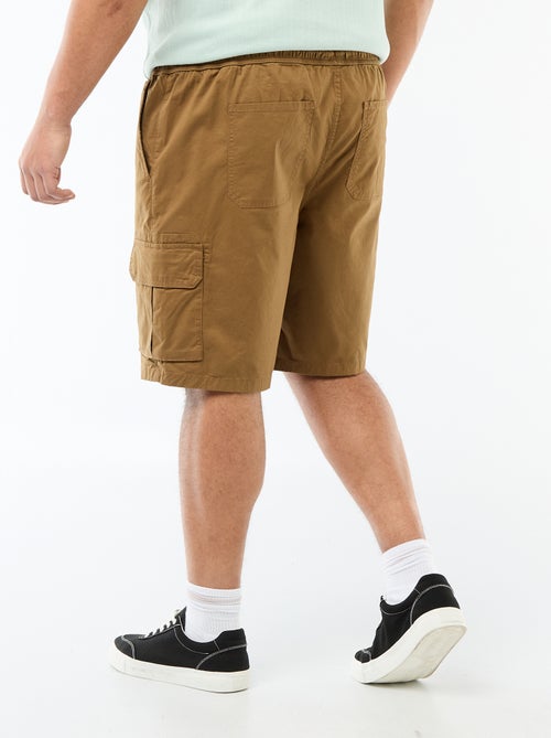 Bermuda de sarga multibolsillos - Kiabi