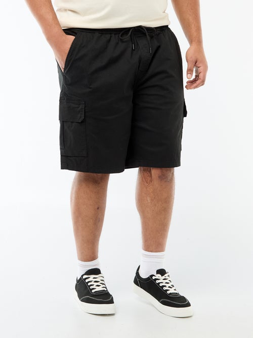 Bermuda de sarga multibolsillos - Kiabi