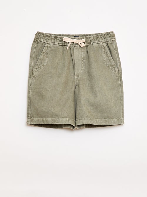 Bermuda de sarga - Kiabi