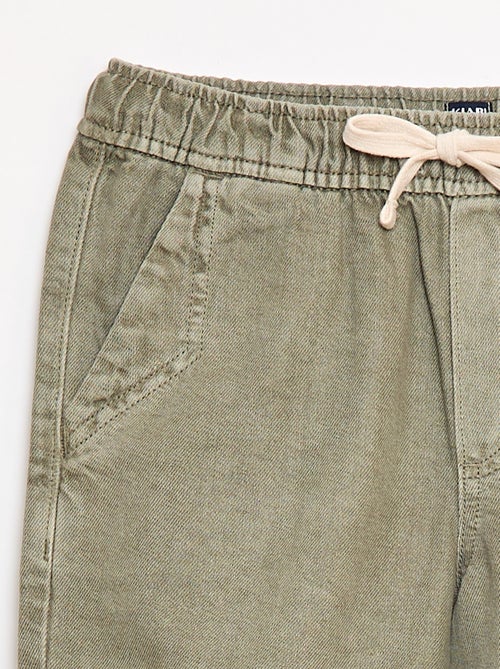 Bermuda de sarga - Kiabi