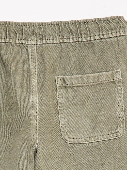 Bermuda de sarga - Kiabi