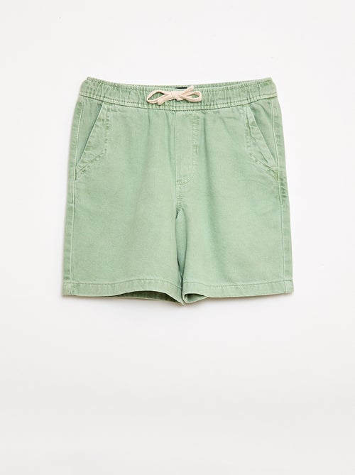 Bermuda de sarga - Kiabi