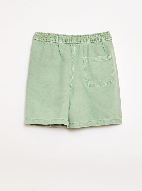 Bermuda de sarga - Kiabi