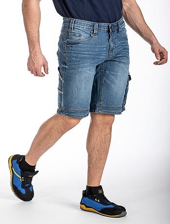 Bermuda de trabajo multipolso denim elástica DENIM 'Rica Lewis'