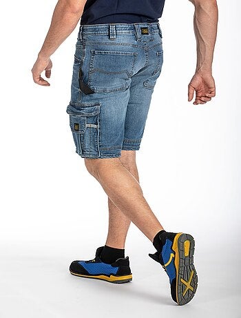 Bermuda de trabajo multipolso denim elástica DENIM 'Rica Lewis'