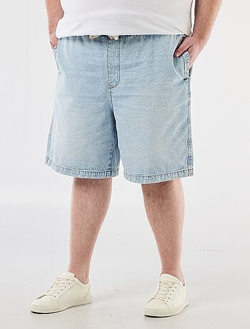 Bermuda de twill con cordones ajustables