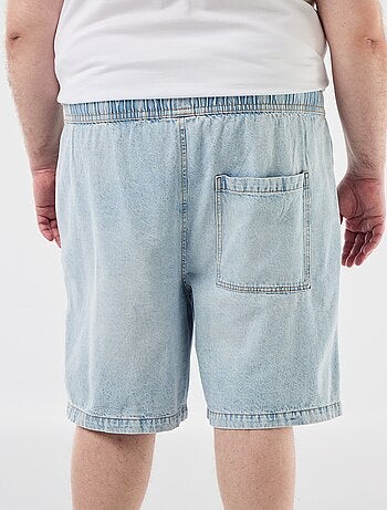 Bermuda de twill con cordones ajustables
