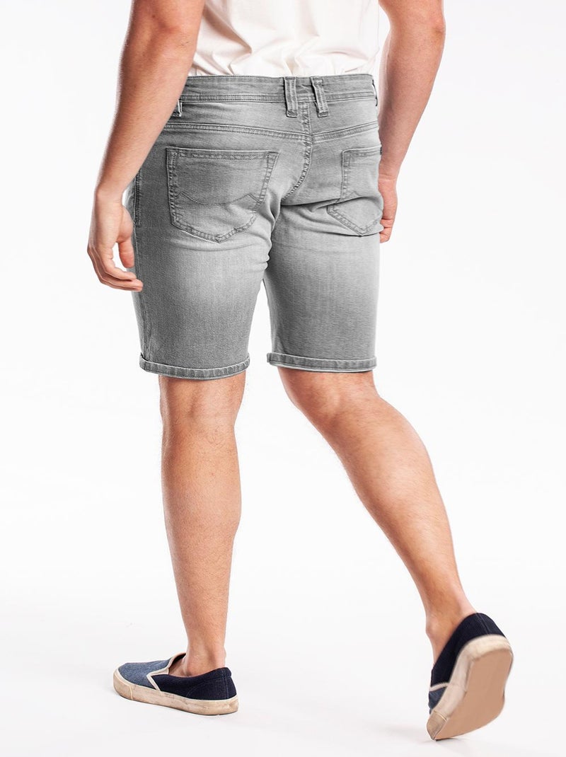 Bermuda denim elástica Fibreflex® CORGI 'Rica Lewis' Gris - Kiabi