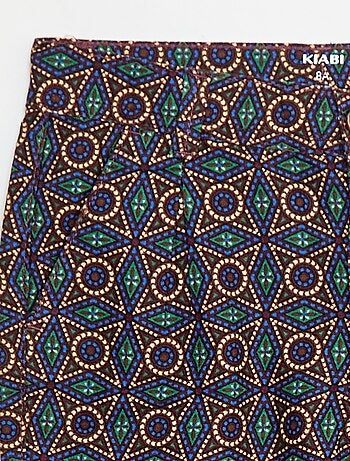 Bermuda en oxford ajustable