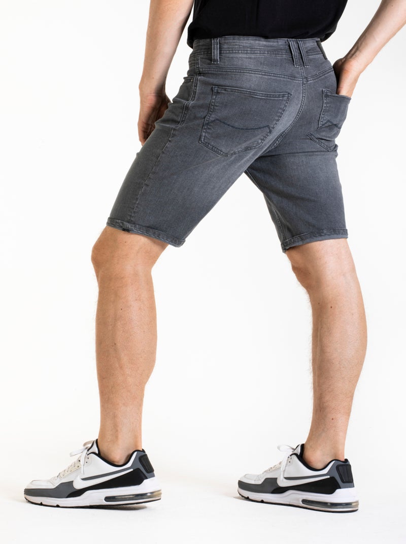 Bermuda Fibreflex® corte recto CORGIX  'Rica Lewis' Gris - Kiabi