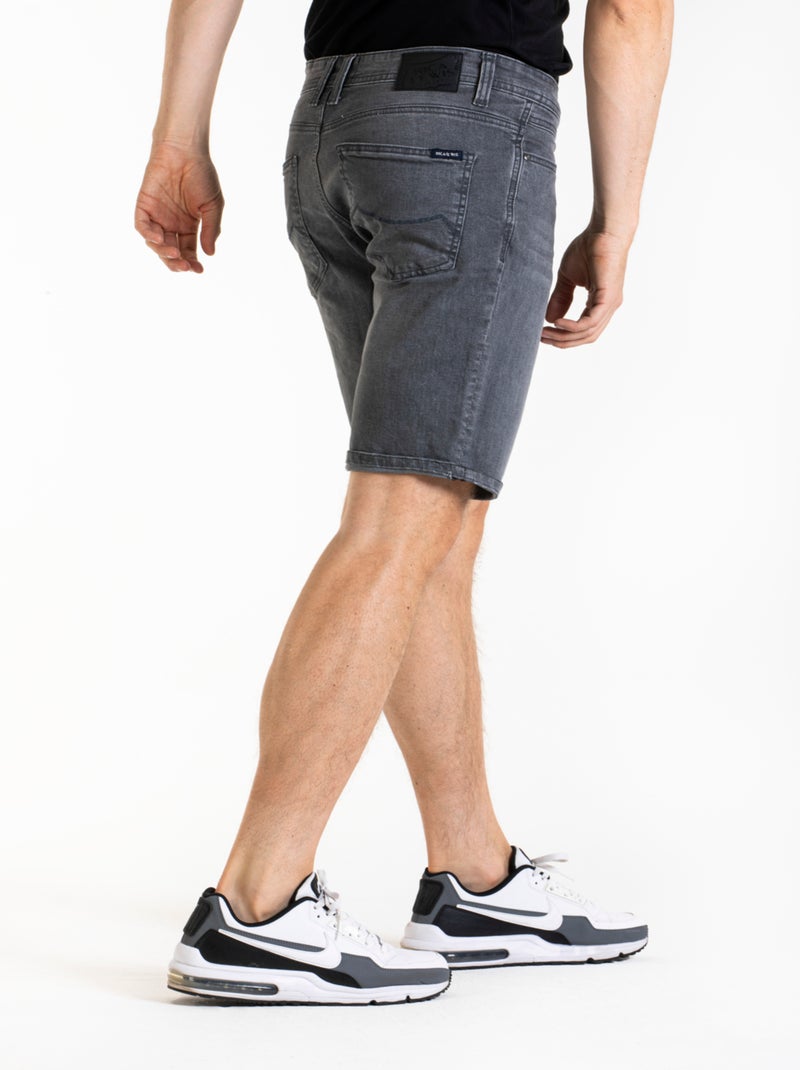 Bermuda Fibreflex® corte recto CORGIX  'Rica Lewis' Gris - Kiabi