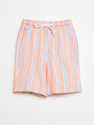 Bermuda french terry estampado