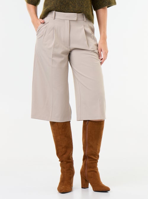 Bermuda larga corte chino - Kiabi