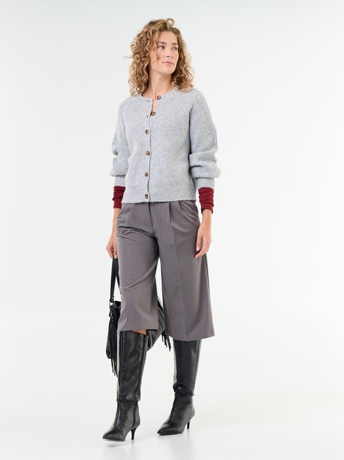 Bermuda larga corte chino - Kiabi