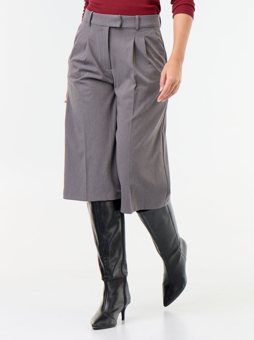 Bermuda larga corte chino - Kiabi
