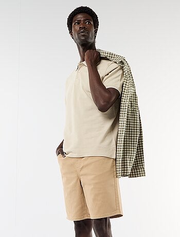 Bermuda ligera con cordones ajustables