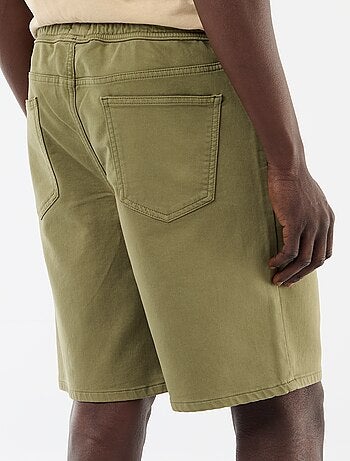 Bermuda ligera con cordones ajustables