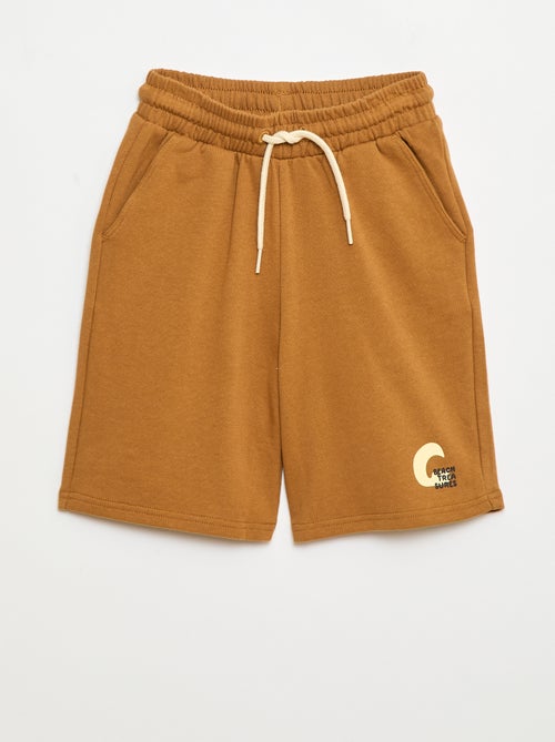 Bermuda liso de algodón - Kiabi