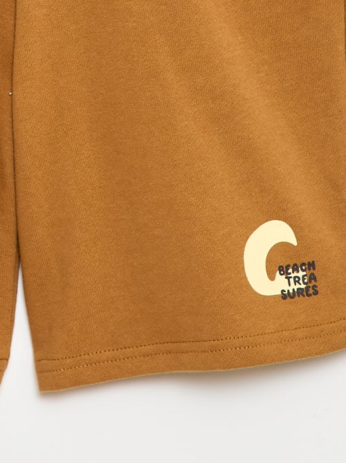 Bermuda liso de algodón - Kiabi