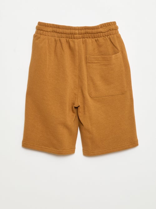 Bermuda liso de algodón - Kiabi