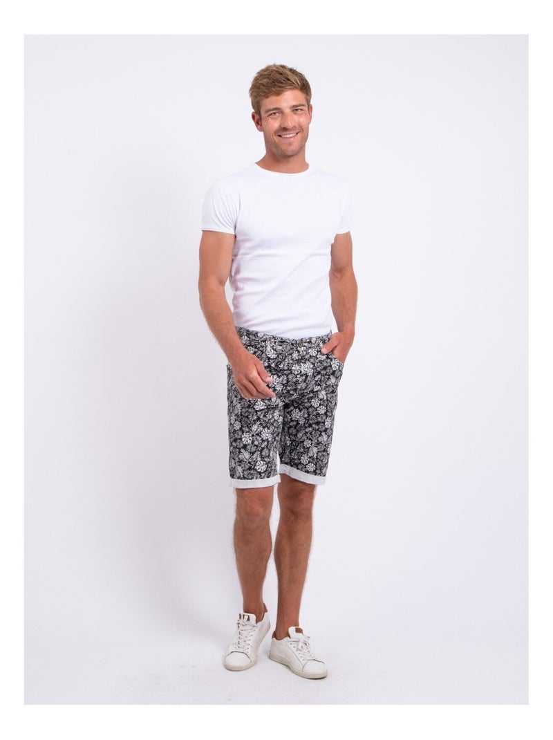 Bermuda motifs BANEM Negro - Kiabi