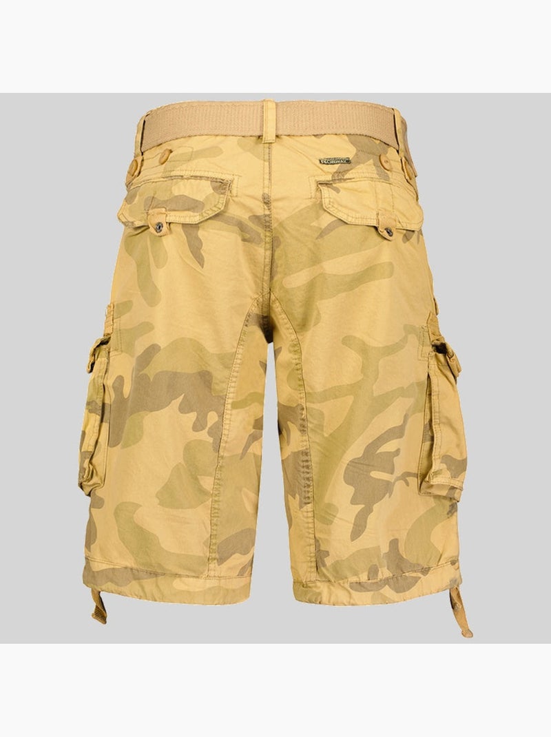 Bermuda panoramique camo – geographical norway Beige arena - Kiabi