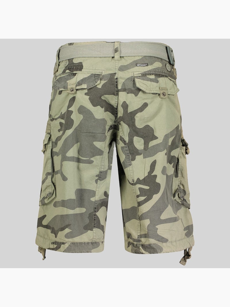 Bermuda panoramique camo – geographical norway Gris amarillo - Kiabi