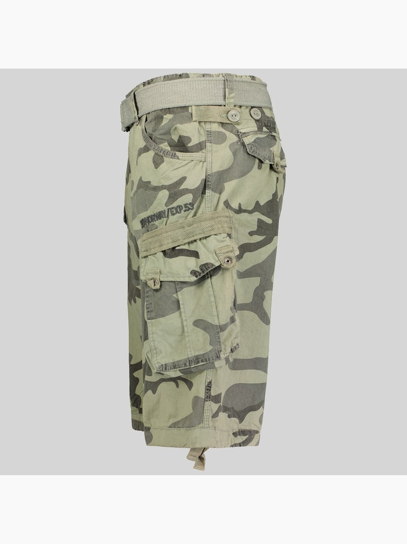 Bermuda panoramique camo – geographical norway Gris amarillo - Kiabi