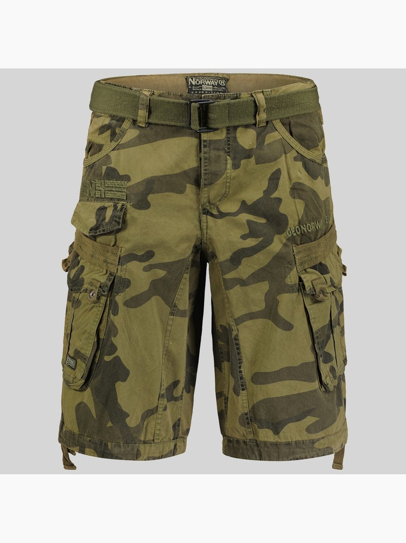 Bermuda panoramique camo – geographical norway Verde caqui - Kiabi