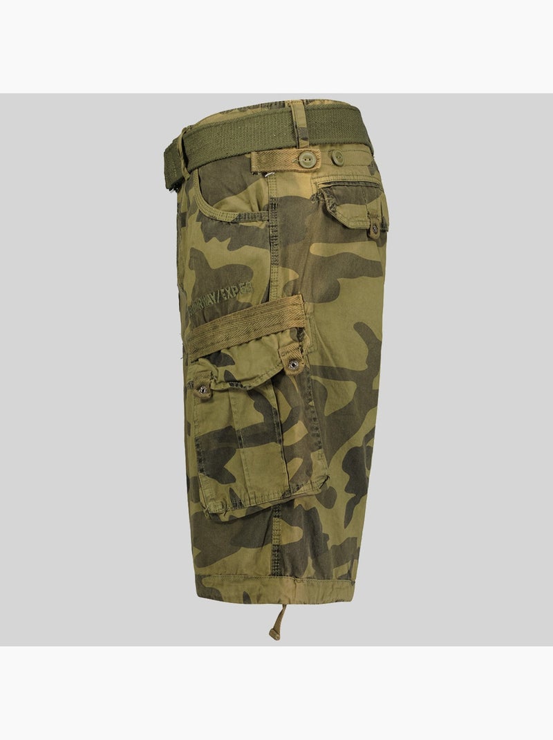 Bermuda panoramique camo – geographical norway Verde caqui - Kiabi