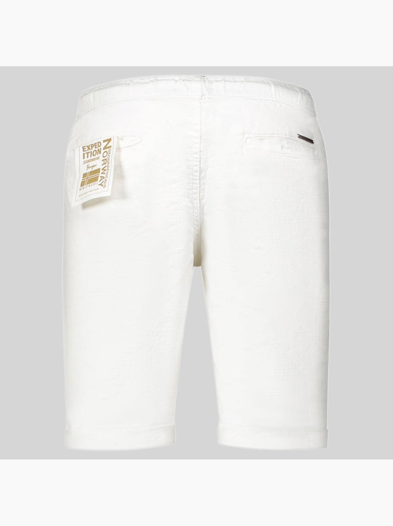 Bermuda ponge – geographical norway Blanco - Kiabi