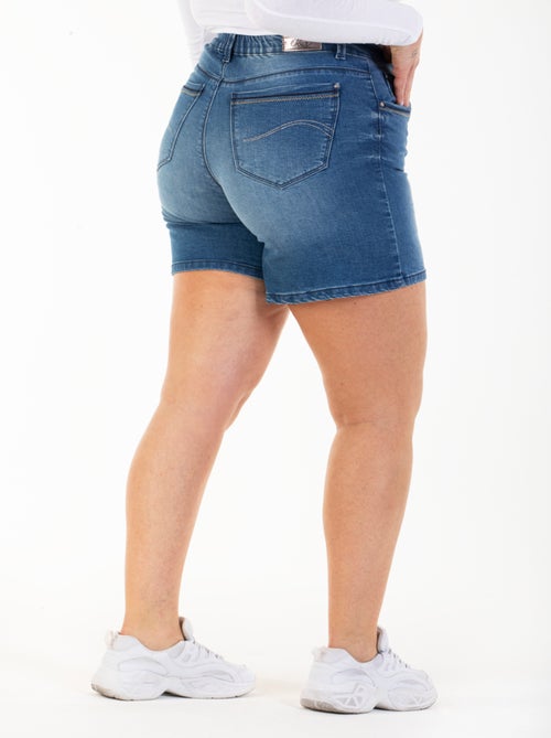 Bermuda talle alto stretch OBB5 'OBER' - Kiabi