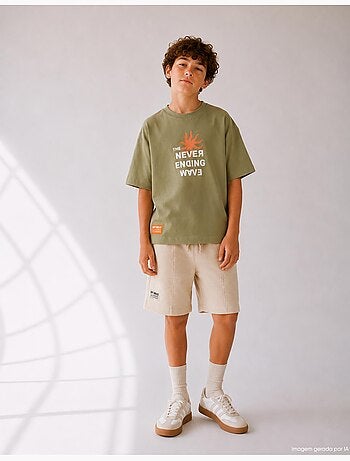 Bermuda texturizada, MO Fashion