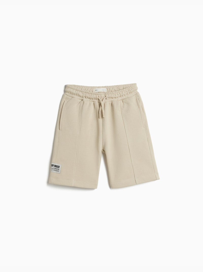 Bermuda texturizada, MO Fashion Beige - Kiabi