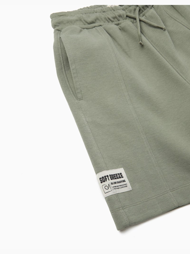 Bermuda texturizada, MO Fashion Verde - Kiabi