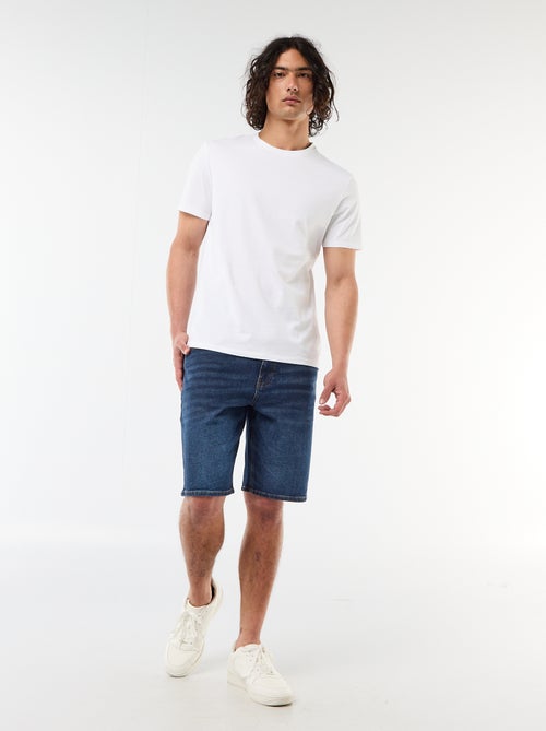 Bermuda vaquera slim fit - Kiabi