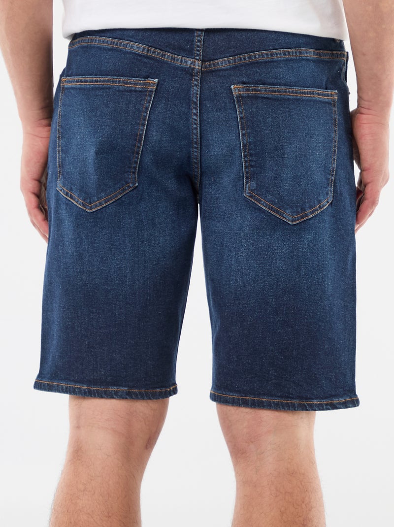 Bermuda vaquera slim fit Azul - Kiabi