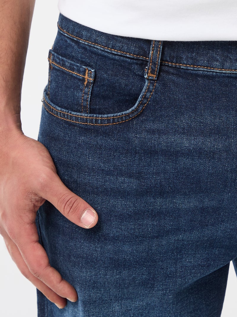 Bermuda vaquera slim fit Azul - Kiabi