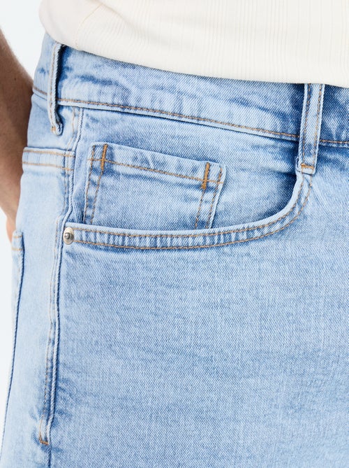 Bermuda vaquera slim fit - Kiabi