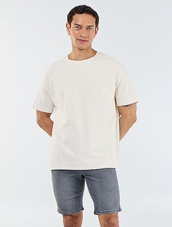 Bermuda vaquera slim fit